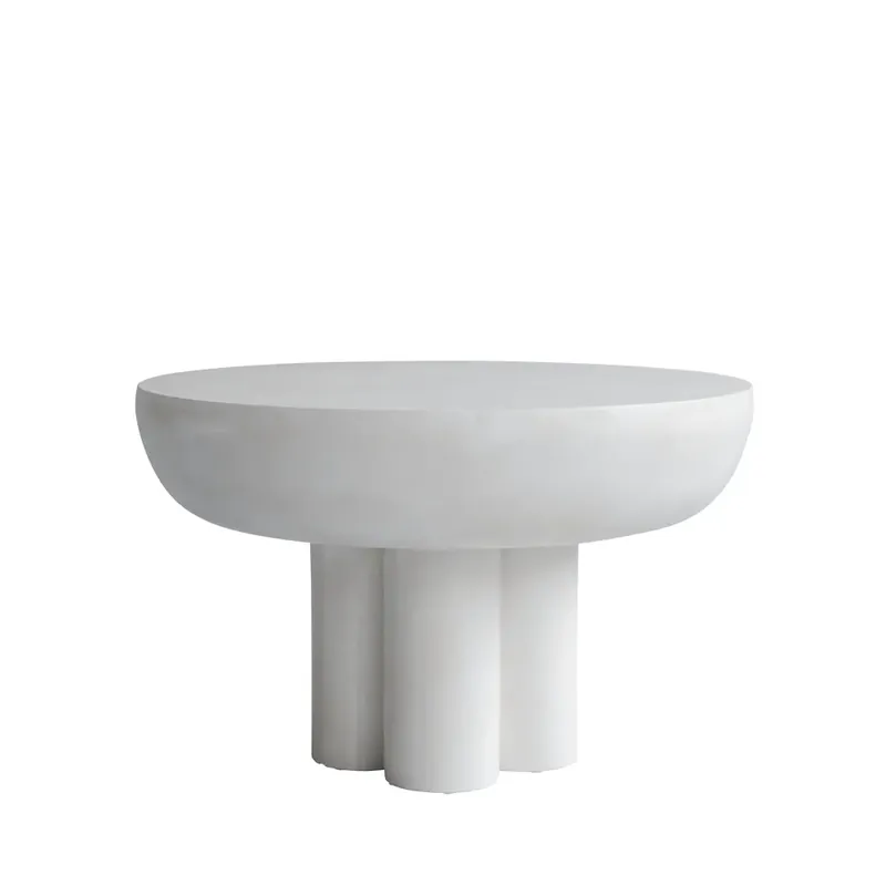 Crown Soffbord lågt- Bone White Sista chansen